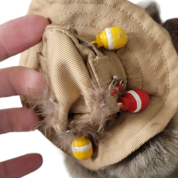 Gund Bartons Creek Collection 1999 Fenton Fishing Bear - Picture 4 of 6